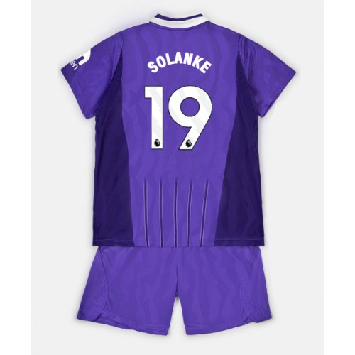 Tottenham Hotspur Dominic Solanke #19 Tredje trøje Børn 2026-27 Kortærmet (+ Korte bukser)